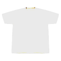 Camiseta Branca com Bordado - masculina adult. m/curta - malha PV