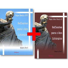 2 livros: Reflexões para o Ano Litúrgico. Anos A, B e C - Bento XVI e João Paulo II